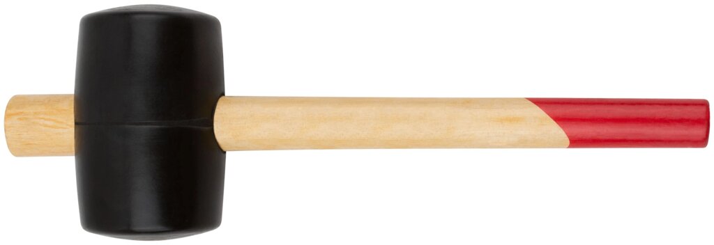Киянка резиновая, деревянная ручка 65 мм ( 600 гр ) от компании ТД МЕЛОЧевка (товары для дома от метизов до картриджей) - фото 1