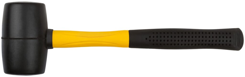 Киянка резиновая, фиберглассовая ручка 60 мм ( 450 гр ) от компании ТД МЕЛОЧевка (товары для дома от метизов до картриджей) - фото 1