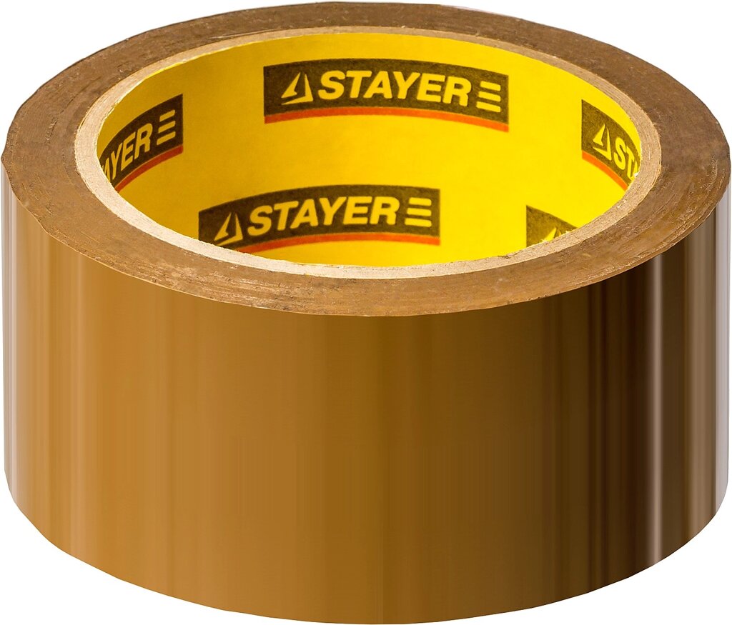 Клейкая лента, STAYER Master 1207-50, коричневая, 48мм х 60м от компании ТД МЕЛОЧевка (товары для дома от метизов до картриджей) - фото 1