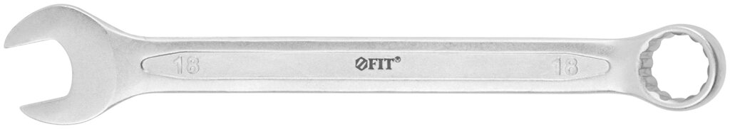 Ключ комбинированный усиленный "Гранд", CrV, холодный штамп 18 мм от компании ТД МЕЛОЧевка (товары для дома от метизов до картриджей) - фото 1