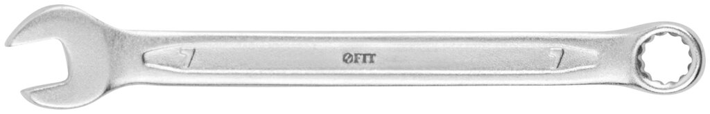 Ключ комбинированный усиленный "Гранд", CrV, холодный штамп  7 мм от компании ТД МЕЛОЧевка (товары для дома от метизов до картриджей) - фото 1