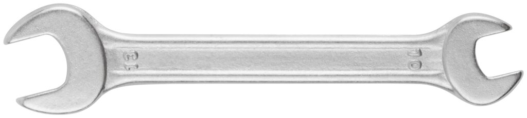 Ключ рожковый "Хард", хромированное покрытие 10х13 мм от компании ТД МЕЛОЧевка (товары для дома от метизов до картриджей) - фото 1