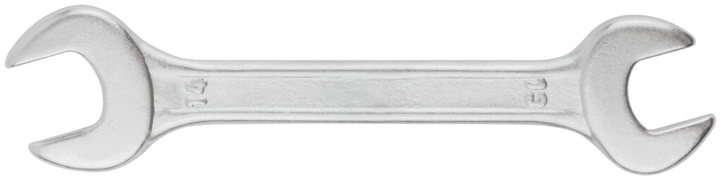Ключ рожковый "Хард", хромированное покрытие 13х14 мм от компании ТД МЕЛОЧевка (товары для дома от метизов до картриджей) - фото 1