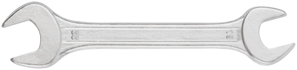 Ключ рожковый "Хард", хромированное покрытие 19х22 мм от компании ТД МЕЛОЧевка (товары для дома от метизов до картриджей) - фото 1