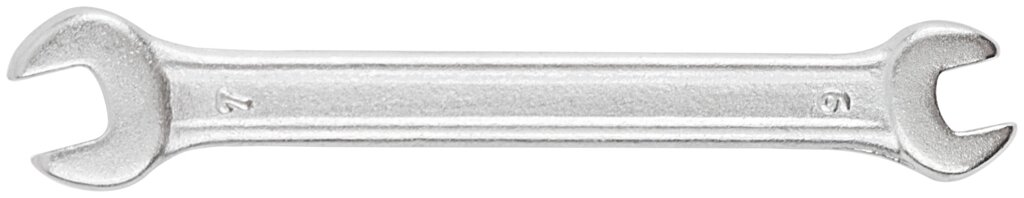 Ключ рожковый "Хард", хромированное покрытие  6х7 мм от компании ТД МЕЛОЧевка (товары для дома от метизов до картриджей) - фото 1