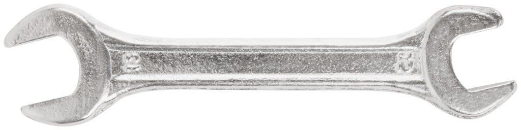 Ключ рожковый, хромированное покрытие 12х13 мм от компании ТД МЕЛОЧевка (товары для дома от метизов до картриджей) - фото 1
