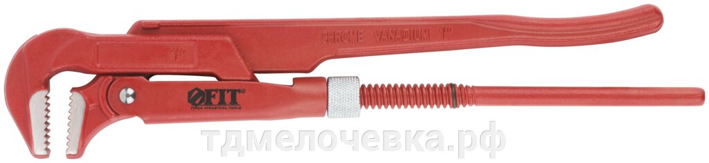 Ключ трубный газовый Профи 90 гр. ( тип L ), CrV сталь  1" (300 мм) от компании ТД МЕЛОЧевка (товары для дома от метизов до картриджей) - фото 1