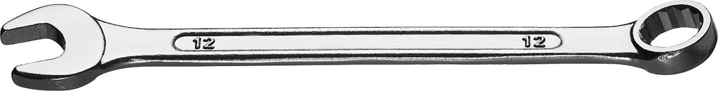 Комбинированный гаечный ключ 12 мм, СИБИН от компании ТД МЕЛОЧевка (товары для дома от метизов до картриджей) - фото 1