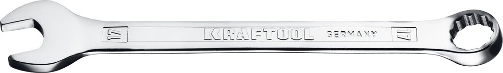 Комбинированный гаечный ключ 17 мм, KRAFTOOL от компании ТД МЕЛОЧевка (товары для дома от метизов до картриджей) - фото 1