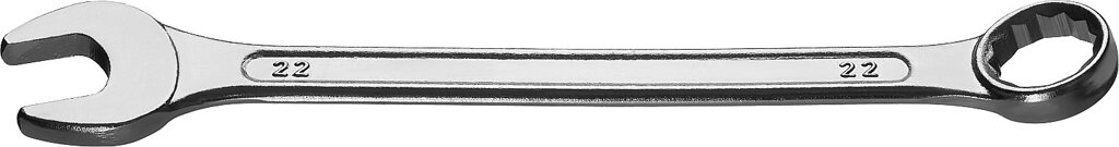 Комбинированный гаечный ключ 22 мм, СИБИН от компании ТД МЕЛОЧевка (товары для дома от метизов до картриджей) - фото 1