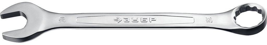 Комбинированный гаечный ключ 30 мм, ЗУБР от компании ТД МЕЛОЧевка (товары для дома от метизов до картриджей) - фото 1