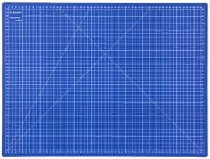 Коврик ЗУБР ″ЭКСПЕРТ″непрорезаемый, 3мм, цвет синий, 600х450 мм