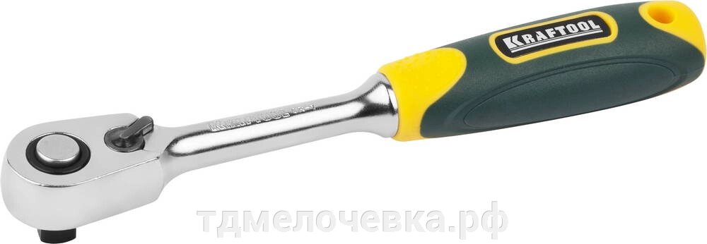 KRAFTOOL 1/4″, 60 зубцов, трещотка для торцовых головок, Pro (27794-1/4) от компании ТД МЕЛОЧевка (товары для дома от метизов до картриджей) - фото 1