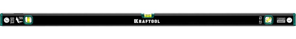 KRAFTOOL 1200 мм, с зеркальным глазком, уровень (34781-120) от компании ТД МЕЛОЧевка (товары для дома от метизов до картриджей) - фото 1