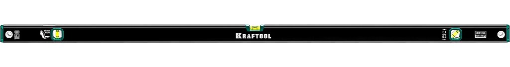 KRAFTOOL 1500 мм, с зеркальным глазком, уровень (34781-150) от компании ТД МЕЛОЧевка (товары для дома от метизов до картриджей) - фото 1