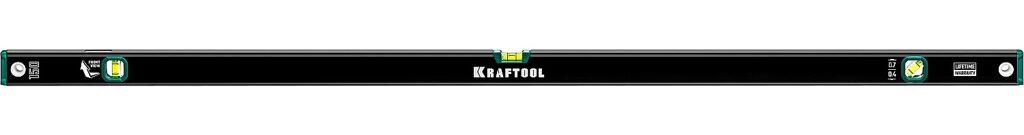 Kraftool 1500 мм, уровень с зеркальным глазком от компании ТД МЕЛОЧевка (товары для дома от метизов до картриджей) - фото 1