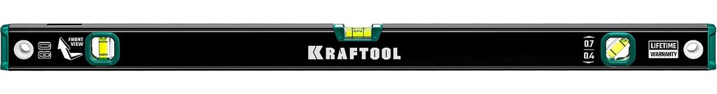 Kraftool 800 мм, уровень с зеркальным глазком от компании ТД МЕЛОЧевка (товары для дома от метизов до картриджей) - фото 1