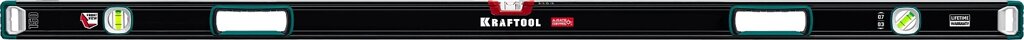 Kraftool A-RATE CONTROL 1500 мм, сверхпрочный уровень с зеркальным глазком от компании ТД МЕЛОЧевка (товары для дома от метизов до картриджей) - фото 1