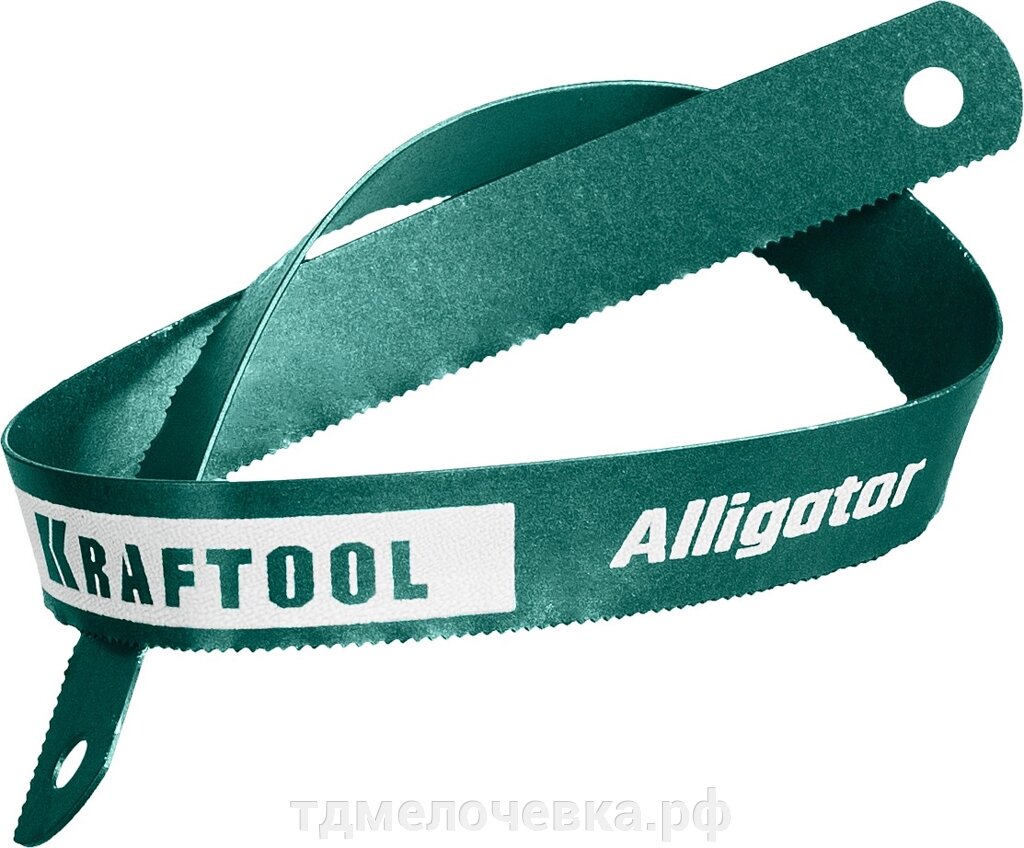 KRAFTOOL Alligator-18, 18 TPI, 300 мм, биметаллическое гибкое полотно по металлу (15942-18-1) от компании ТД МЕЛОЧевка (товары для дома от метизов до картриджей) - фото 1