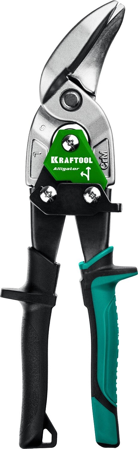 KRAFTOOL Alligator, 250 мм, левые усиленные ножницы по металлу с выносом (2328-OL) от компании ТД МЕЛОЧевка (товары для дома от метизов до картриджей) - фото 1