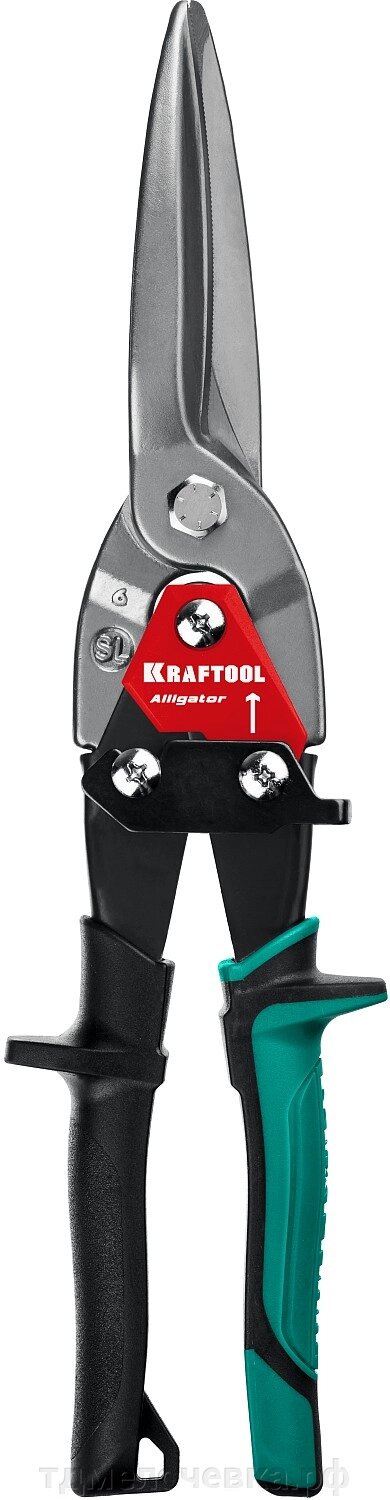 KRAFTOOL Alligator, 290 мм, прямые удлинённые ножницы по металлу (2328-SL) от компании ТД МЕЛОЧевка (товары для дома от метизов до картриджей) - фото 1