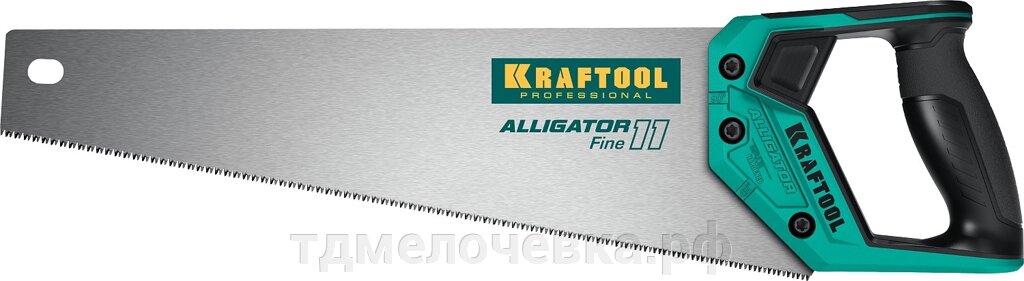 KRAFTOOL Alligator Fine 11, 400 мм, ножовка для точного реза (15203-40) от компании ТД МЕЛОЧевка (товары для дома от метизов до картриджей) - фото 1