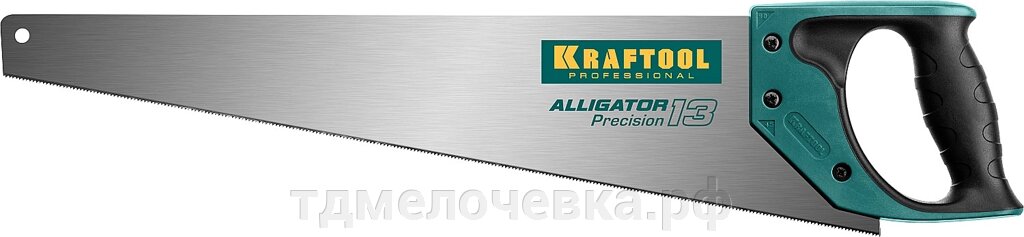 KRAFTOOL Alligator Precision 13, 500 мм, ножовка для точного реза (15225-50) от компании ТД МЕЛОЧевка (товары для дома от метизов до картриджей) - фото 1