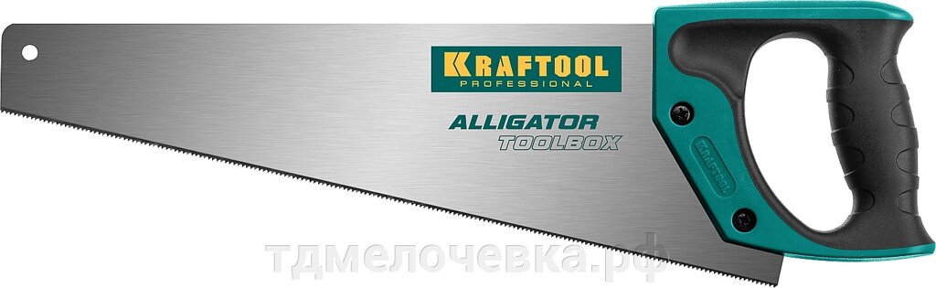 KRAFTOOL Alligator Toolbox 13, 350 мм, ножовка по дереву (15227-35) от компании ТД МЕЛОЧевка (товары для дома от метизов до картриджей) - фото 1