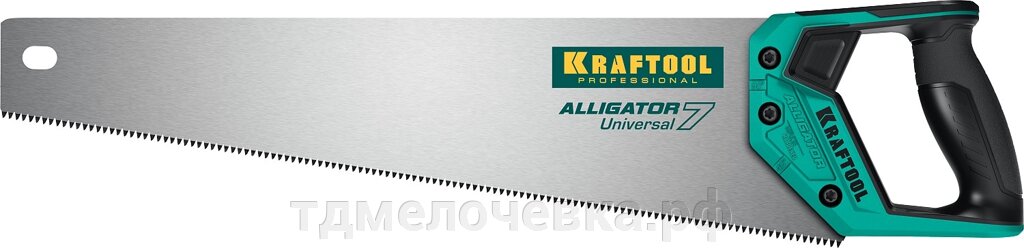 KRAFTOOL Alligator Universal 7, 450 мм, универсальная ножовка (15004-45) от компании ТД МЕЛОЧевка (товары для дома от метизов до картриджей) - фото 1