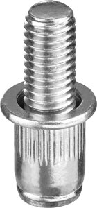 KRAFTOOL Bolt, М6 x 10.5 мм, штифт 10 мм, 150 шт, стальные винтовые заклепки (311709-06-10)