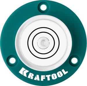 Kraftool BULL'S EYE (бычий глаз), d 49 мм, поверхностный магнитный уровень (34789)