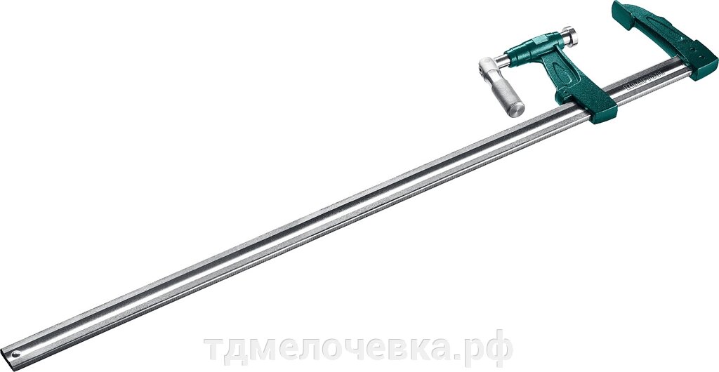 KRAFTOOL EF-100/12, 125 х 1000 мм, мощная струбцина F (32013-125-1000) от компании ТД МЕЛОЧевка (товары для дома от метизов до картриджей) - фото 1