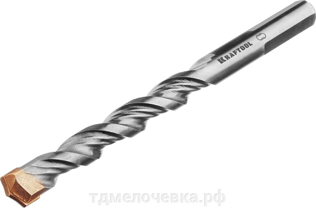 KRAFTOOL Extreme, 10 х 120 мм, трехгранный хвостовик, сверло по бетону (29166-120-10) от компании ТД МЕЛОЧевка (товары для дома от метизов до картриджей) - фото 1