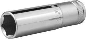 KRAFTOOL FLANK, 1/2″19 мм, удлиненная торцовая головка (27807-19)