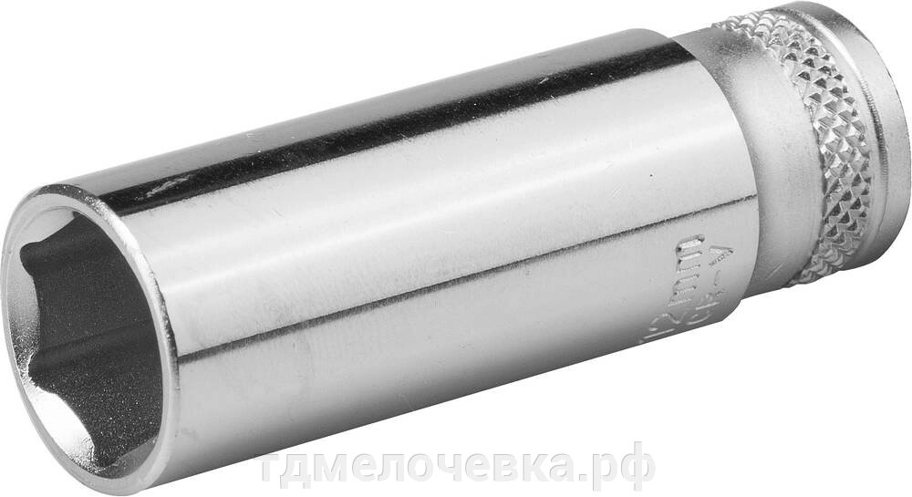 KRAFTOOL FLANK, 1/4″, 10 мм, удлиненная торцовая головка (27817-10) от компании ТД МЕЛОЧевка (товары для дома от метизов до картриджей) - фото 1