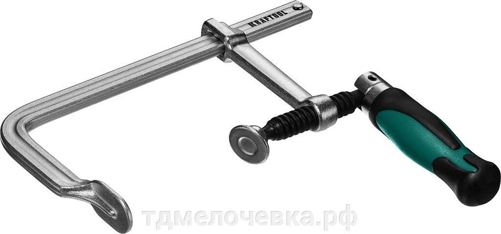 KRAFTOOL Forge FF-160/80, 80 х 160 мм, цельнокованая струбцина F (32014-080-160) от компании ТД МЕЛОЧевка (товары для дома от метизов до картриджей) - фото 1