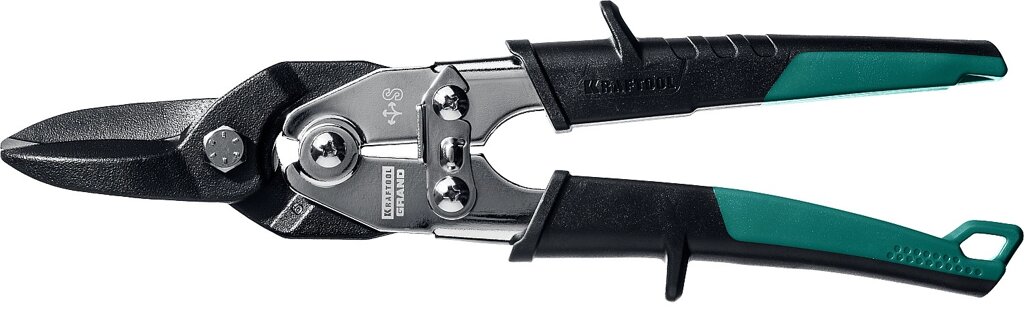 KRAFTOOL Grand, 270 мм, прямые ножницы по металлу (2324-S) от компании ТД МЕЛОЧевка (товары для дома от метизов до картриджей) - фото 1