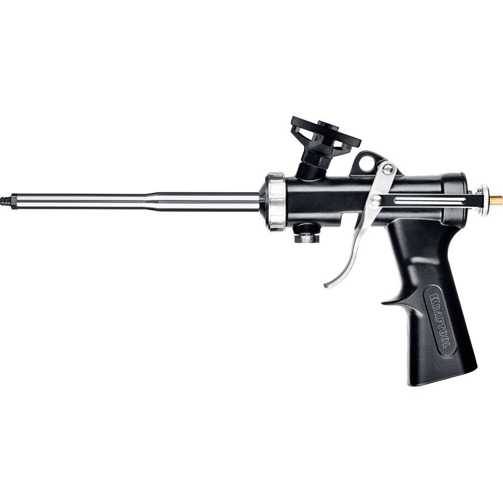 KRAFTOOL GRAND цельнометаллический профессиональный пистолет для монтажной пены от компании ТД МЕЛОЧевка (товары для дома от метизов до картриджей) - фото 1