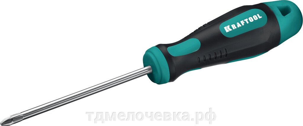 KRAFTOOL Х-Drive, PH2 x 100, отвертка (250072-2-100) от компании ТД МЕЛОЧевка (товары для дома от метизов до картриджей) - фото 1