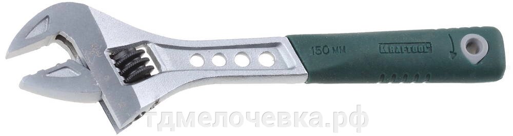 KRAFTOOL MAGNUM, 150/25 мм, разводной ключ (27265-15) от компании ТД МЕЛОЧевка (товары для дома от метизов до картриджей) - фото 1