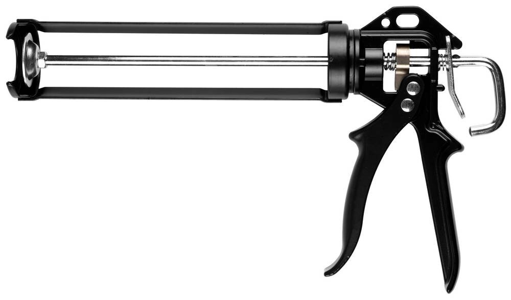 KRAFTOOL Professional BULLDOG усиленный cкелетный поворотный пистолет для герметика, 320 мл от компании ТД МЕЛОЧевка (товары для дома от метизов до картриджей) - фото 1