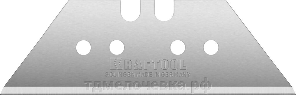 KRAFTOOL Solingen-А24, 5 шт, трапециевидные лезвия (09625-S5) от компании ТД МЕЛОЧевка (товары для дома от метизов до картриджей) - фото 1