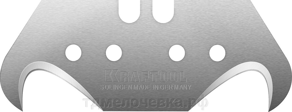 KRAFTOOL Solingen-S24, 5 шт, крюковидные лезвия (09643-S5) от компании ТД МЕЛОЧевка (товары для дома от метизов до картриджей) - фото 1