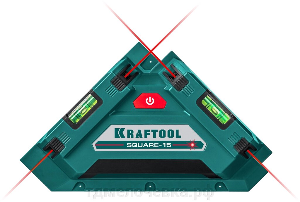 KRAFTOOL Square-15, лазерный угольник для кафеля (34705) от компании ТД МЕЛОЧевка (товары для дома от метизов до картриджей) - фото 1