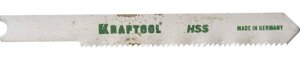 KRAFTOOL T218A, EU-хвост., по металлу HSS, фигурныйрез, шаг 1.2 мм, 50 мм, 2 шт, полотна для лобзика (159553-1.2)