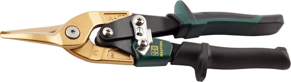 KRAFTOOL Titan, 260 мм, прямые ножницы по металлу (2327-S) от компании ТД МЕЛОЧевка (товары для дома от метизов до картриджей) - фото 1