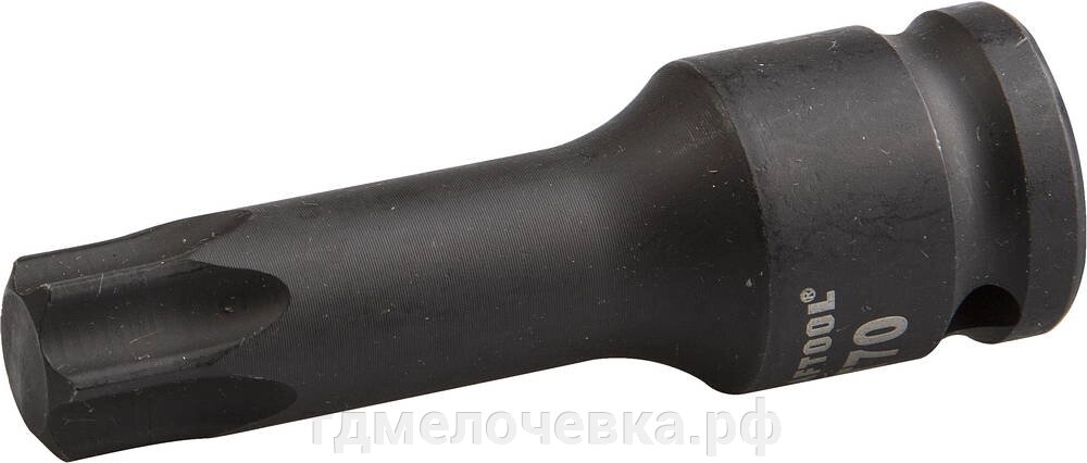 KRAFTOOL TORX, 1/2″, Т70, Ударная торцовая головка (27952-70) от компании ТД МЕЛОЧевка (товары для дома от метизов до картриджей) - фото 1