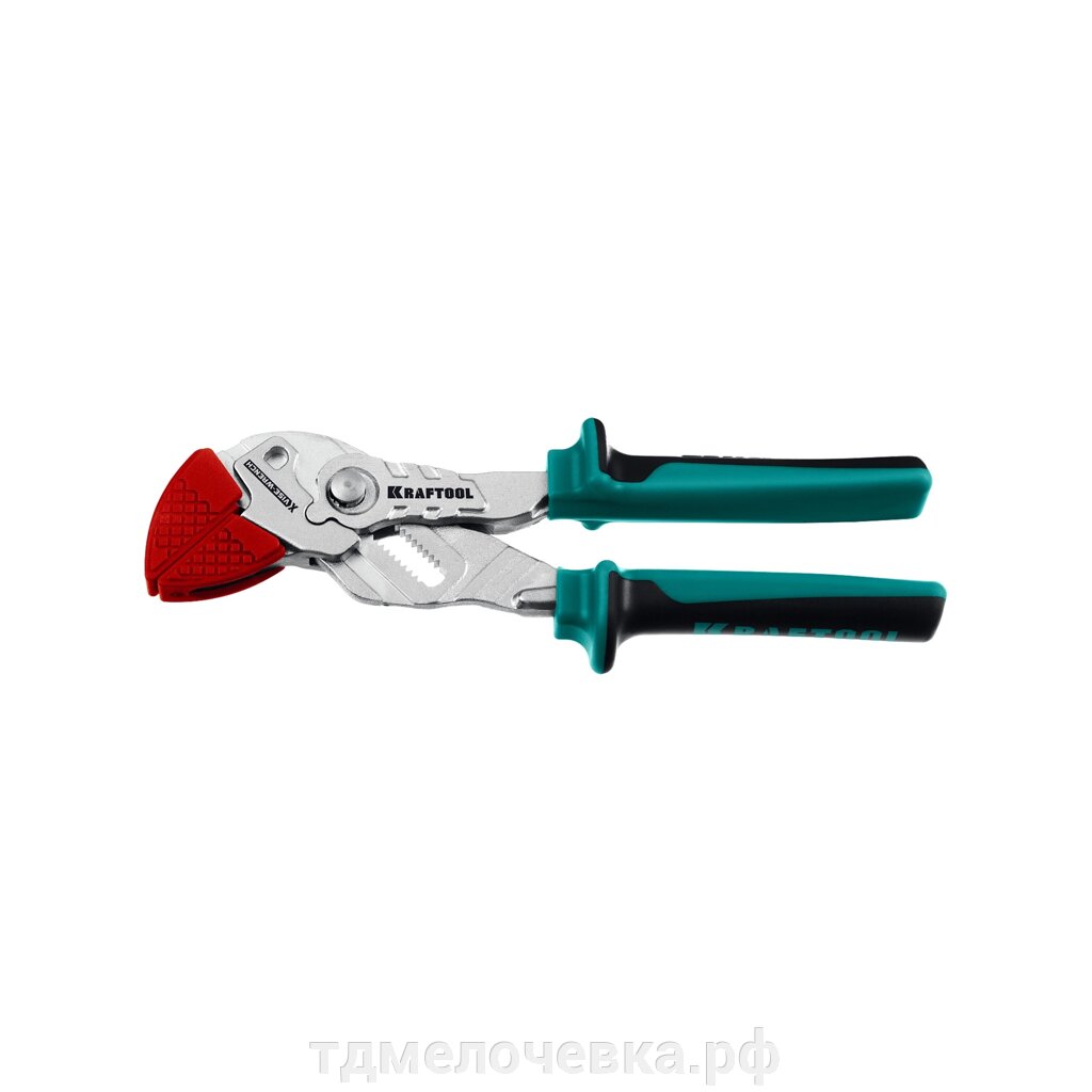 KRAFTOOL VISE-WRENCH X, 180 мм, клещи переставные-гаечный ключ (22066) от компании ТД МЕЛОЧевка (товары для дома от метизов до картриджей) - фото 1