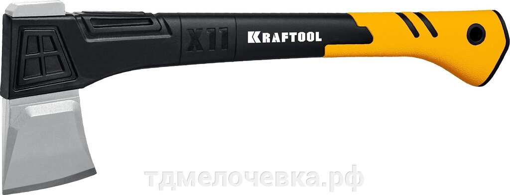 KRAFTOOL X11, 1100/1400 г, в чехле, 450 мм, топор-колун (20660-11) от компании ТД МЕЛОЧевка (товары для дома от метизов до картриджей) - фото 1