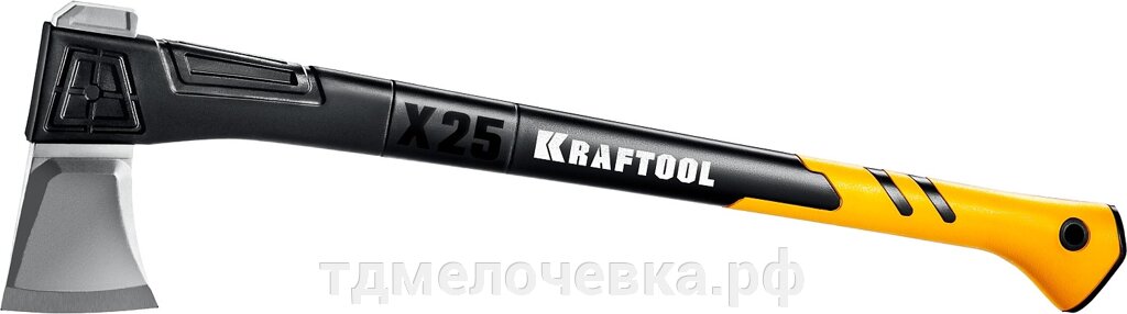 KRAFTOOL X25, 1700/2500 г, в чехле, 710 мм, топор-колун (20660-25) от компании ТД МЕЛОЧевка (товары для дома от метизов до картриджей) - фото 1